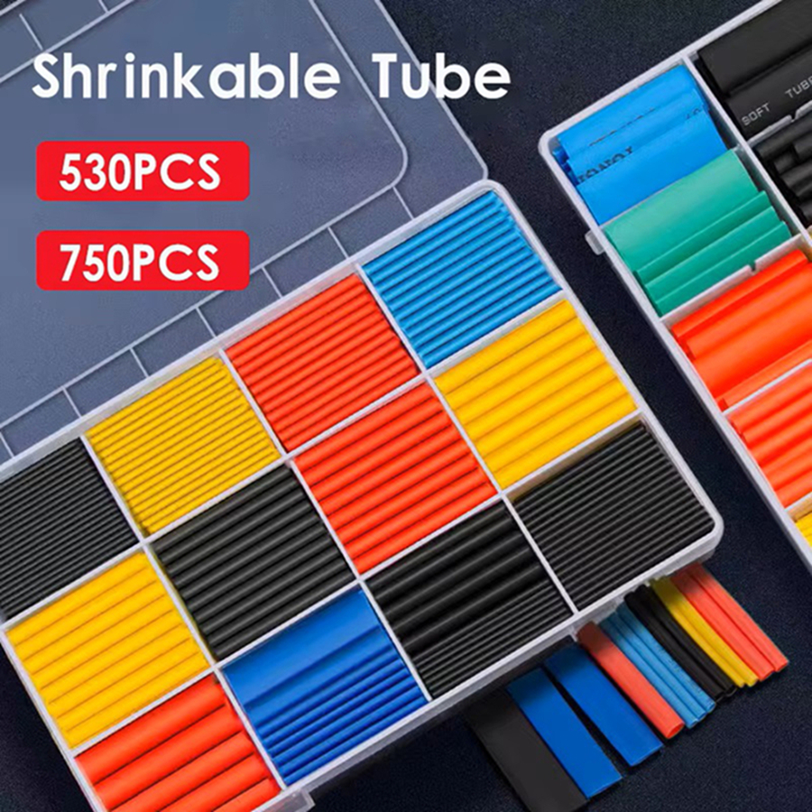 Electronics Repair Youtube - 530pcs 750pcs Heat Shrinkable Tube Assorted