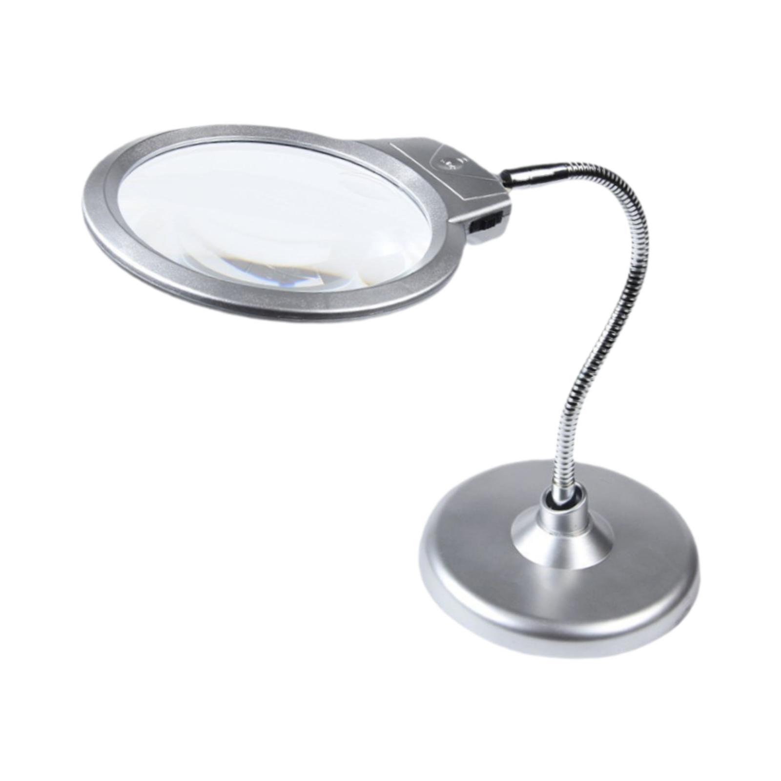 Electronics Repair Hobby - Magnifying Glass with Light Flexible Multifunction