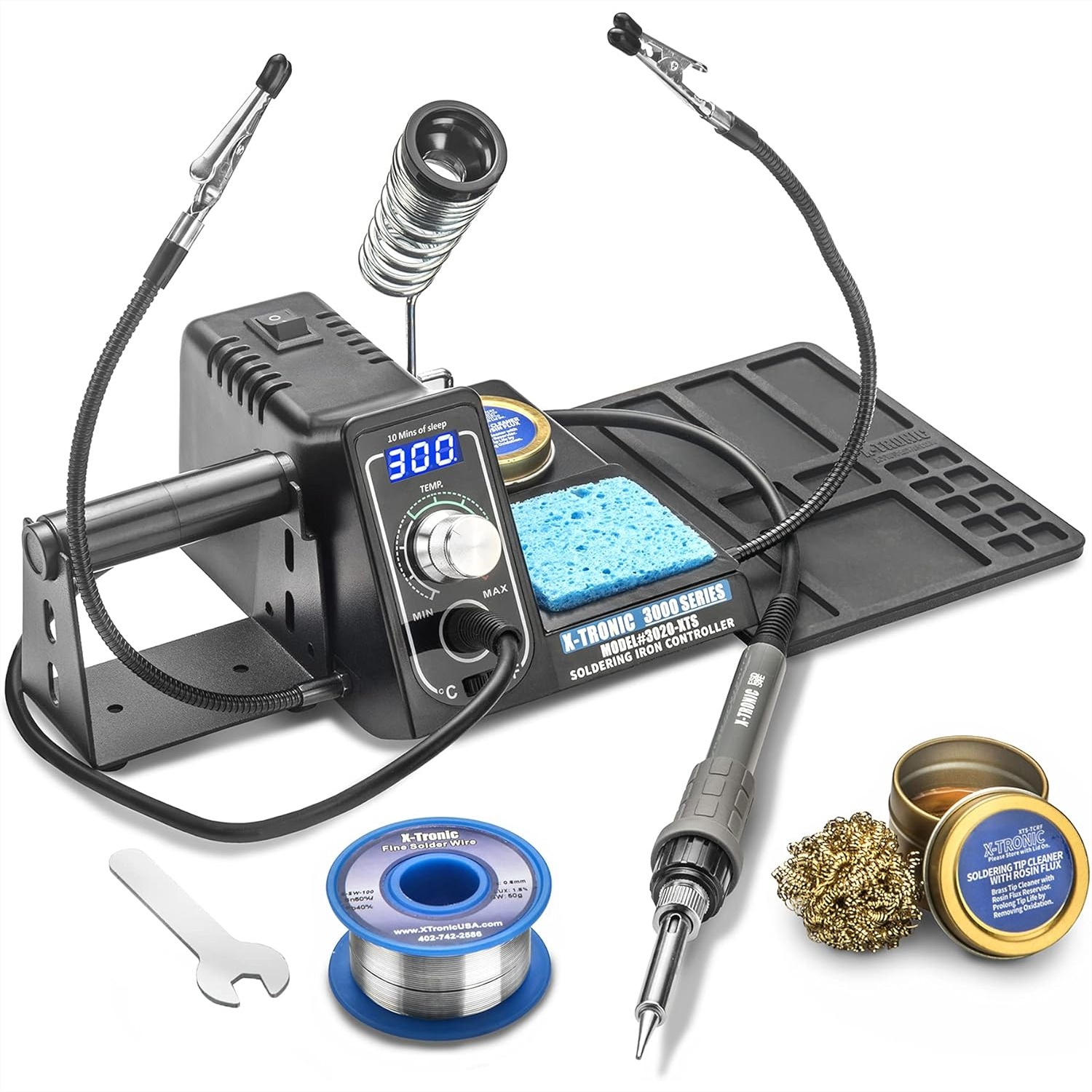 Electronics Repair Images - 75W Soldering Iron Station with LED