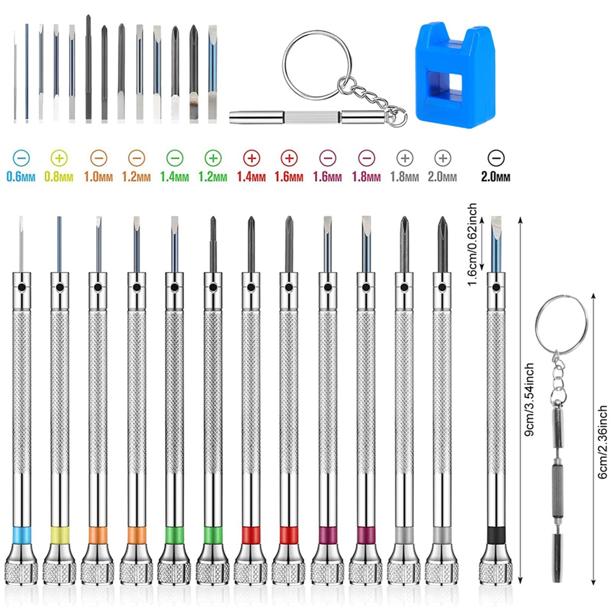 Repair Electronics - A002 26Pcs Watch Screwdriver Set, Anti