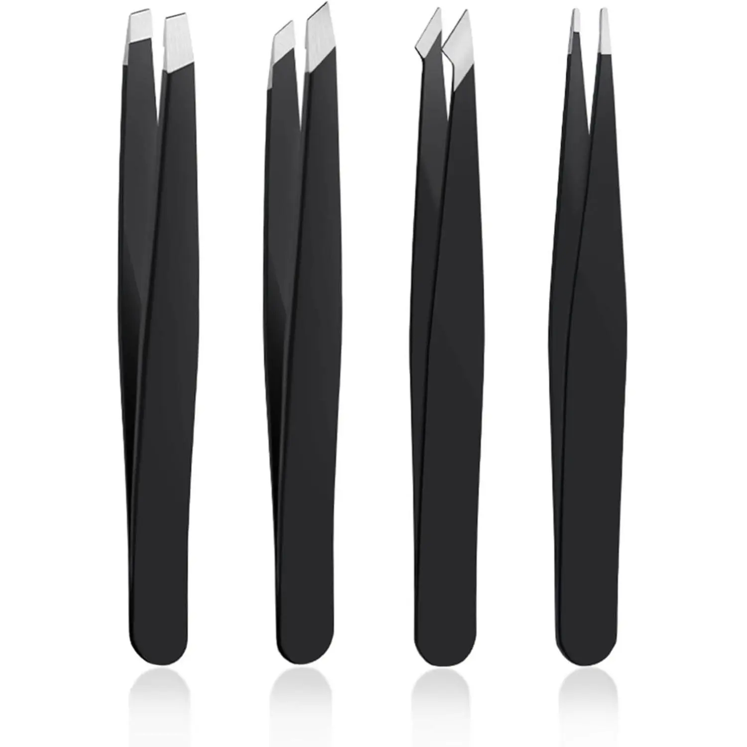 Electronics Repair Tools - 4Pcs Precision Tweezers Set, Professional Stainless