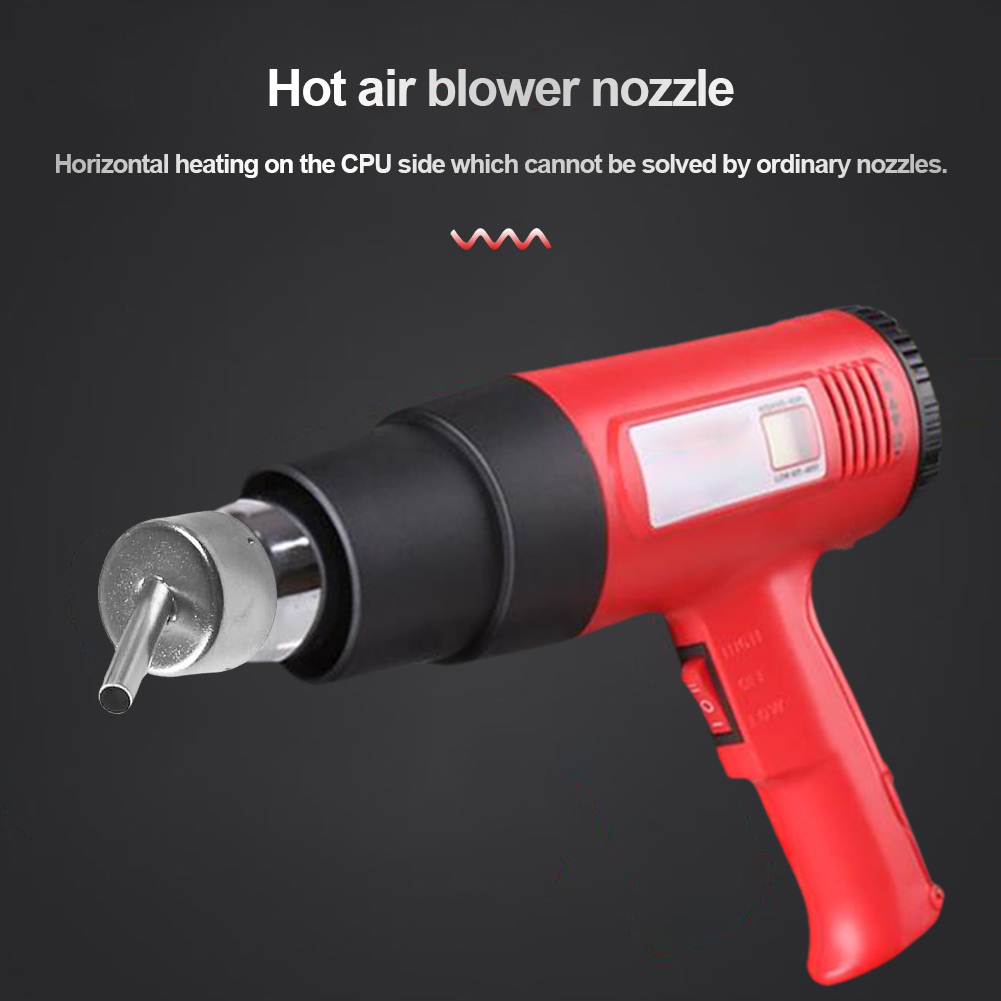 Hot Air Station 858 - 3-10Mm Weld Tip 45 Degree Curved
