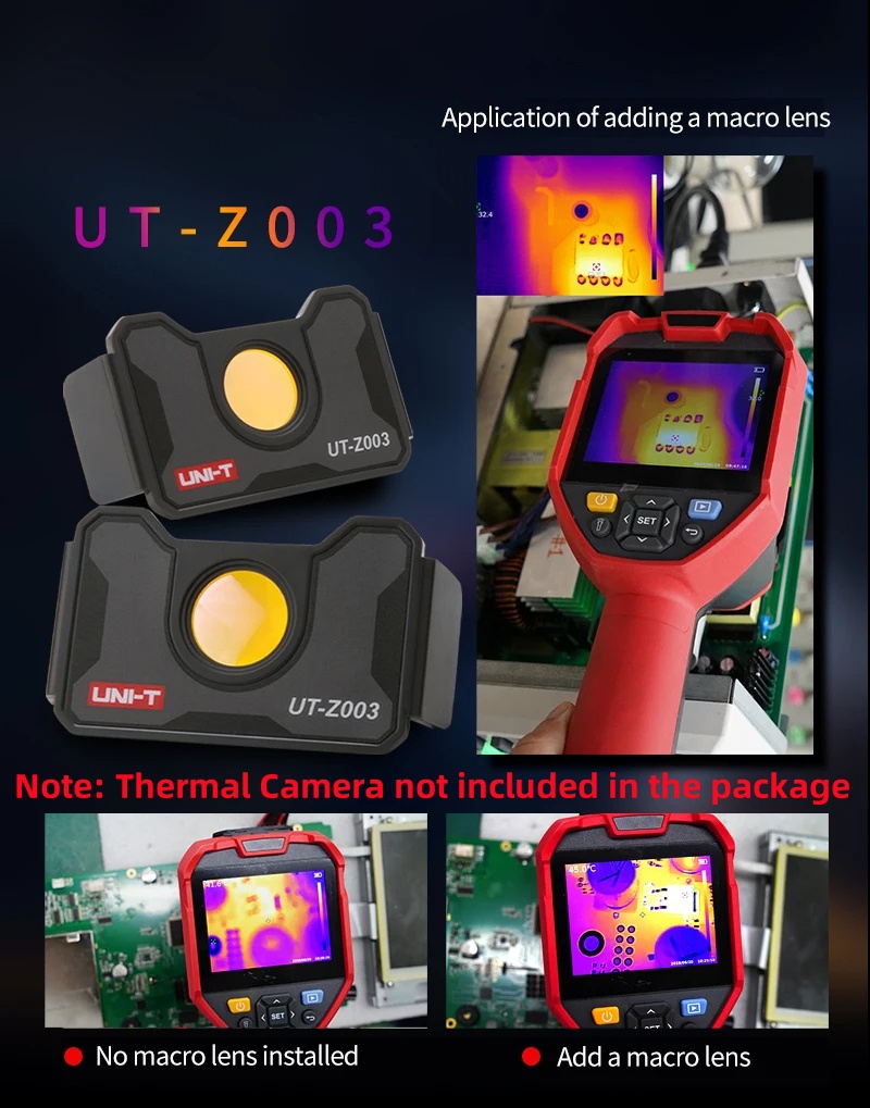 ​UNI-T UT-Z003 Macro Lens for  - Electronics Repair Images reseña y precio