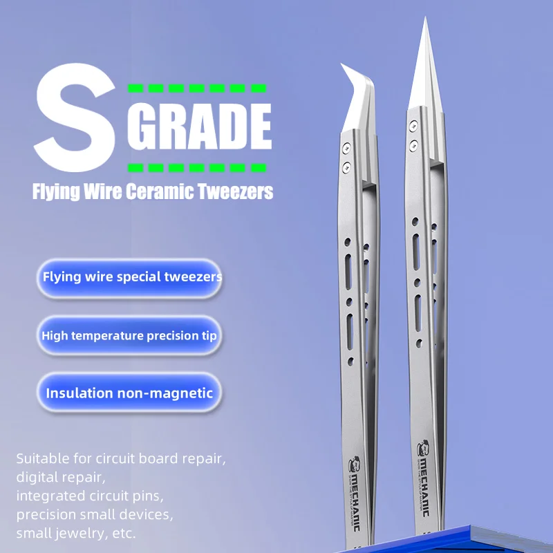 Mechanic S-grade Ceramic Tweez - Electronics Repair Training reseña y precio