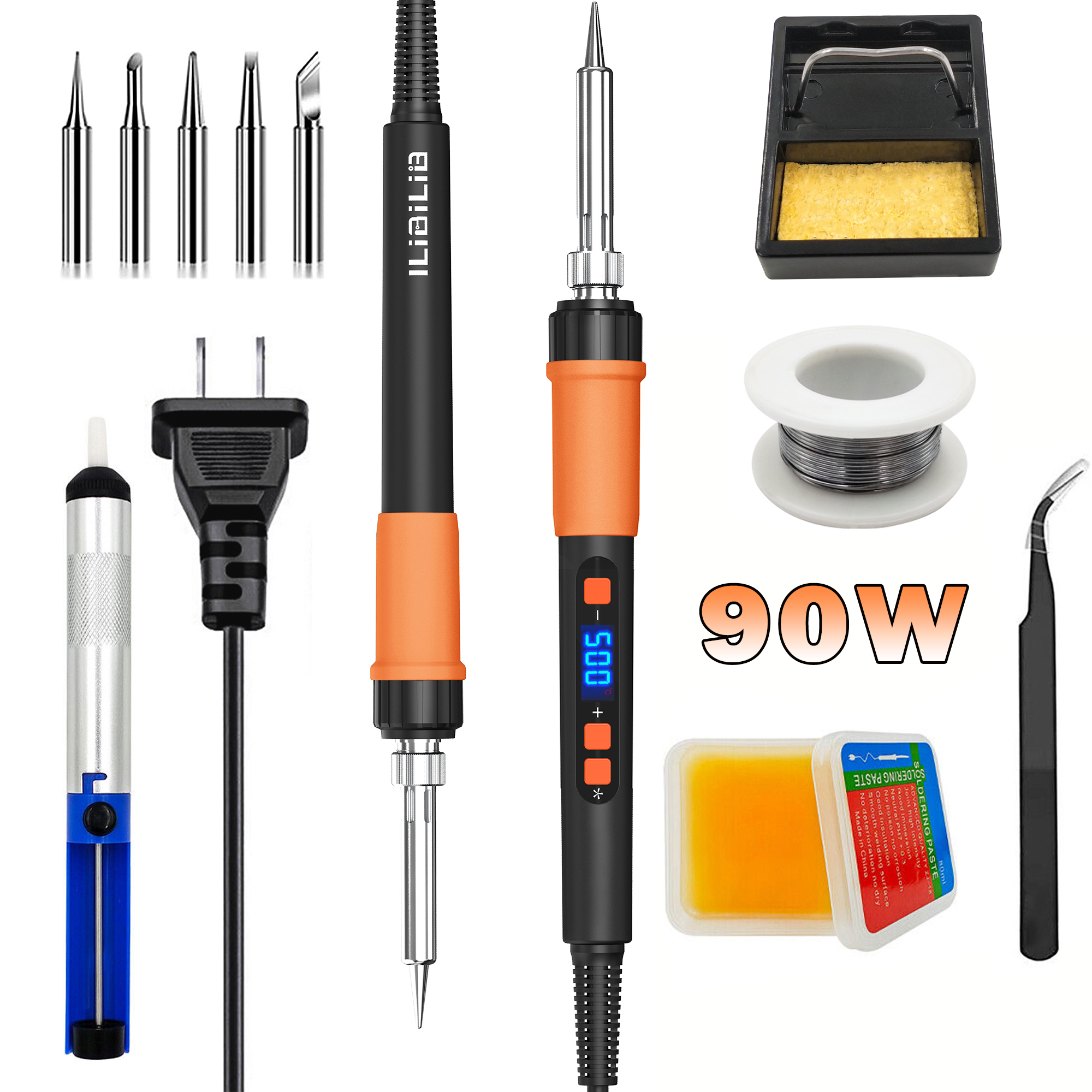 ILIBILIB Soldering Iron Kit, 9 - Electronics Repair Hobby reseña y precio