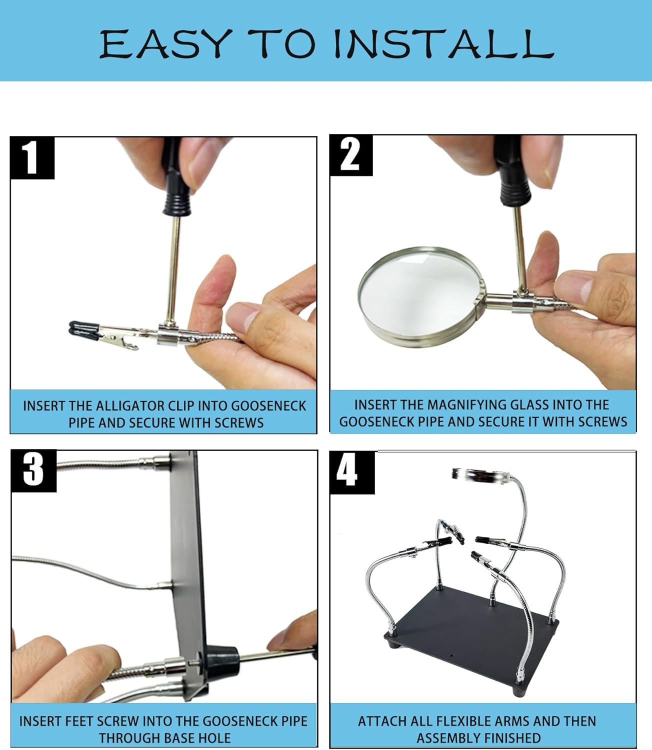Soldering Station with Magnify - Electronics Repair Images reseña y precio