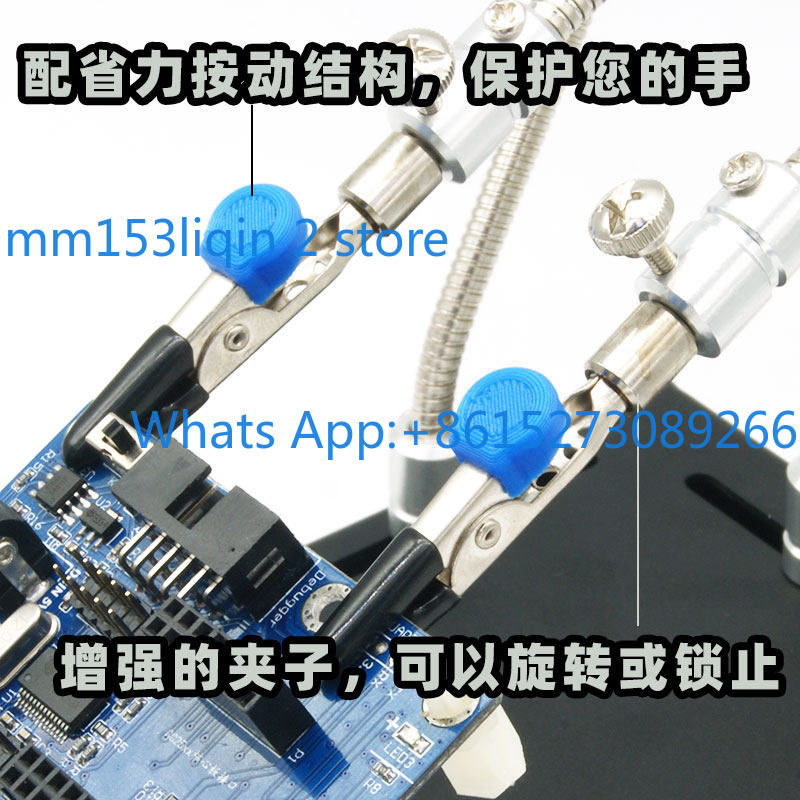 Alligator clip Serpentine tube - Electronics Repair Youtube reseña y precio