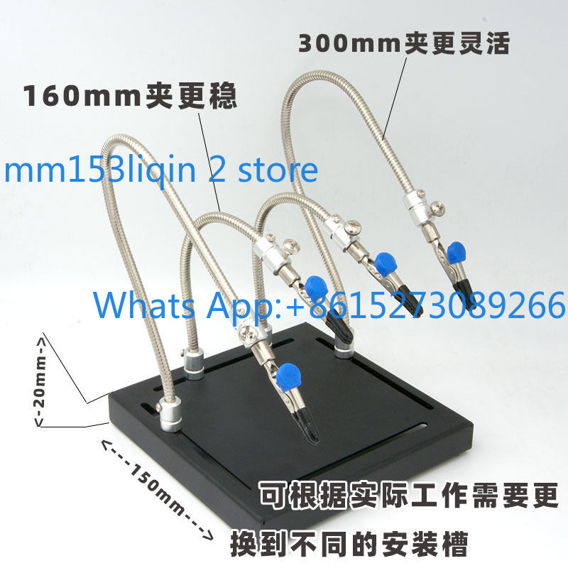 Alligator clip Serpentine tube - Electronics Repair Youtube reseña y precio
