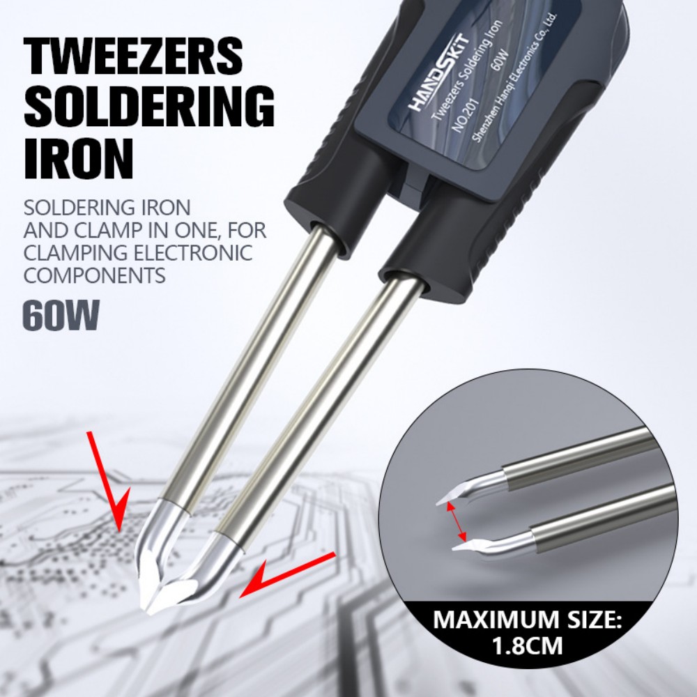 T12 Soldering Tweezer Handle – - Electronics Repair And Maintenance reseña y precio