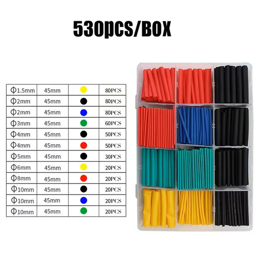 530pcs 750pcs Heat Shrinkable  - Electronics Repair Youtube reseña y precio