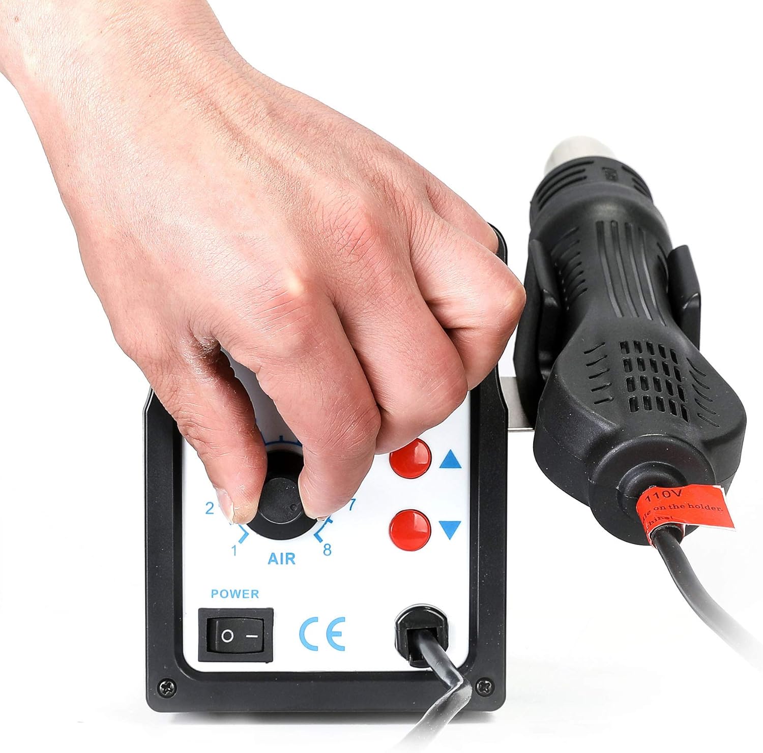 SMD Rework Station with Hot Ai - Electronics Repair Images reseña y precio