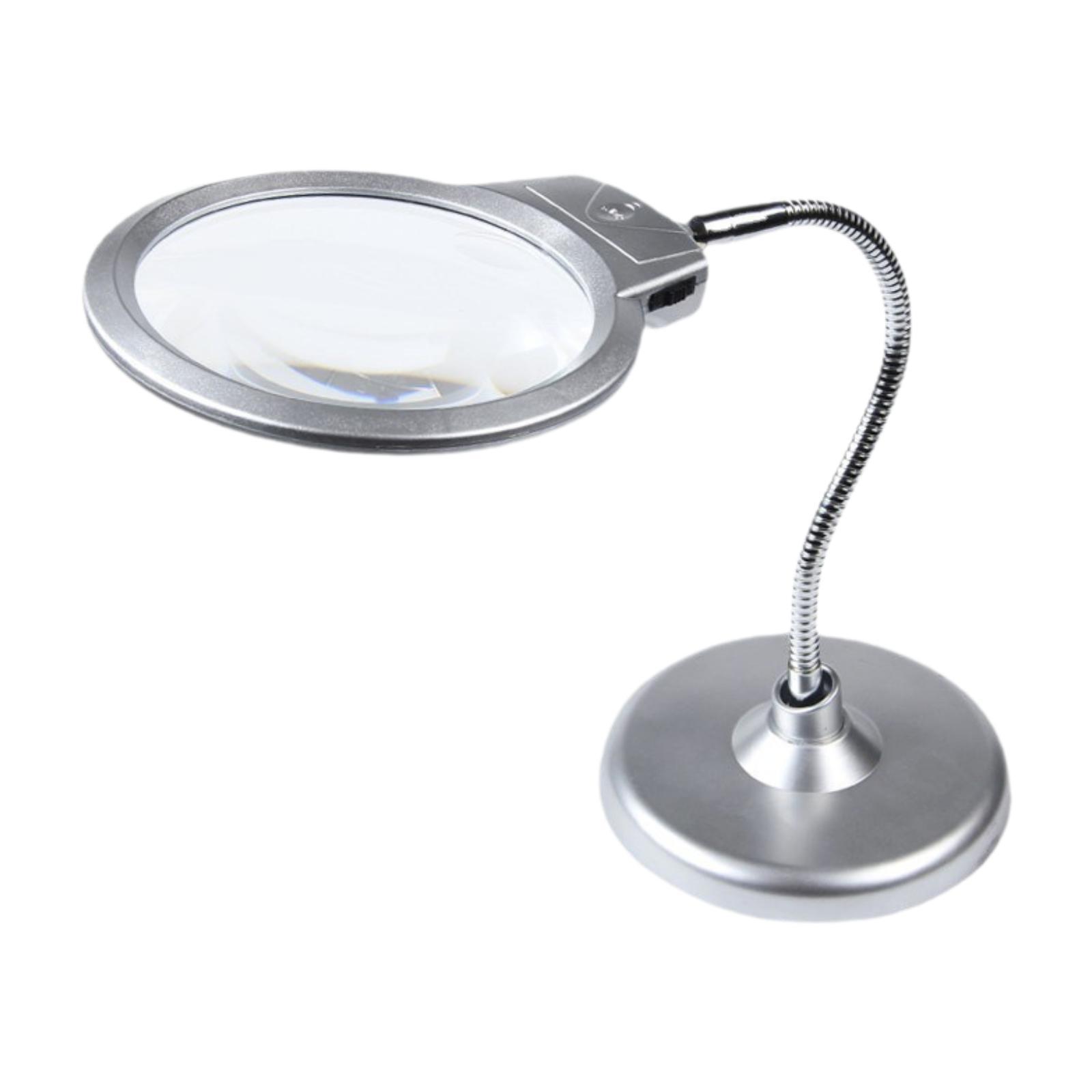 Magnifying Glass with Light Fl - Electronics Repair Hobby reseña y precio