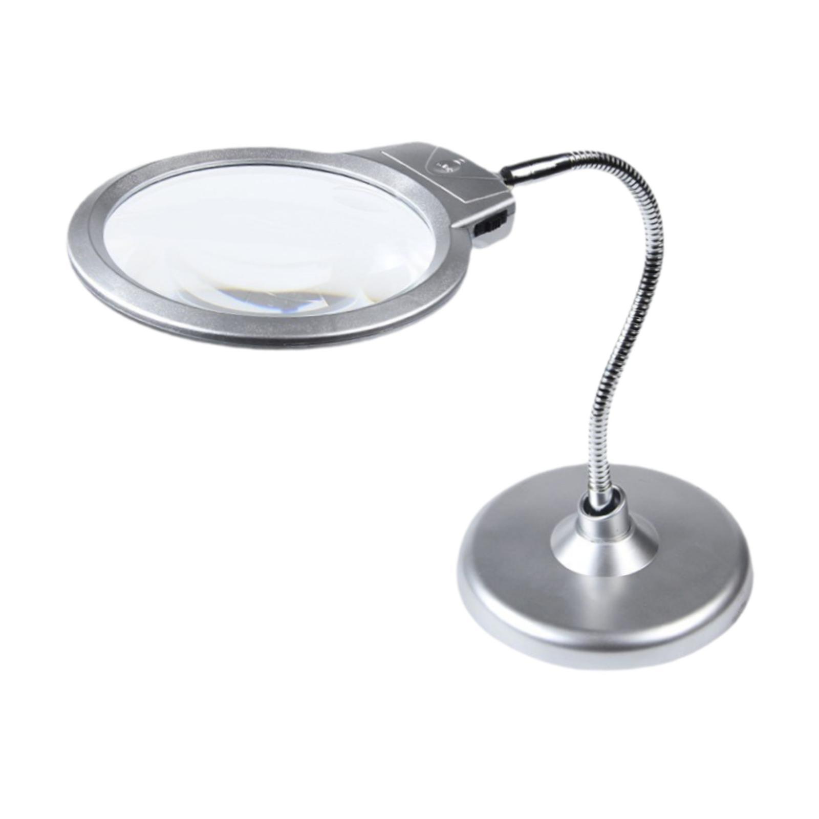 Magnifying Glass with Light Fl - Electronics Repair Hobby reseña y precio