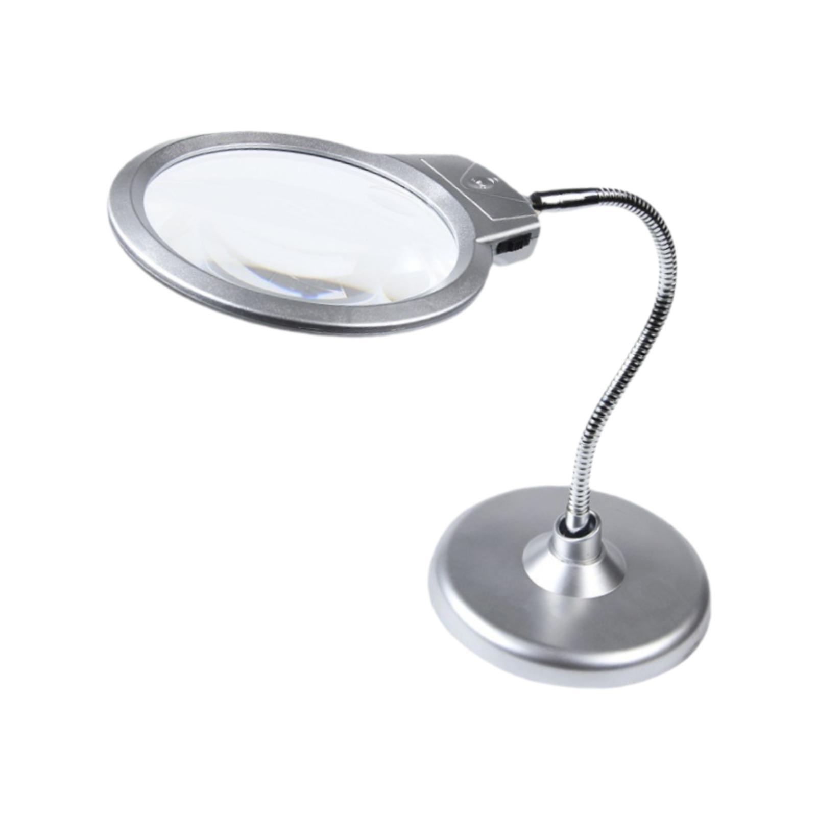 Magnifying Glass with Light Fl - Electronics Repair Hobby reseña y precio