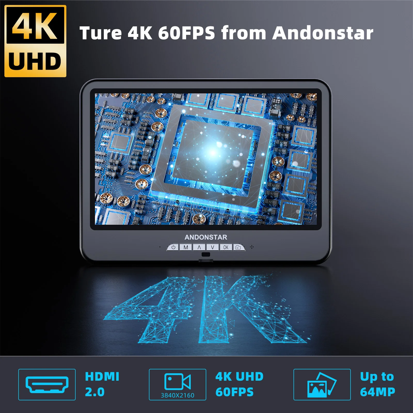 Andonstar AD210S-Pro 4K 60FPS  - Repair Electronics reseña y precio