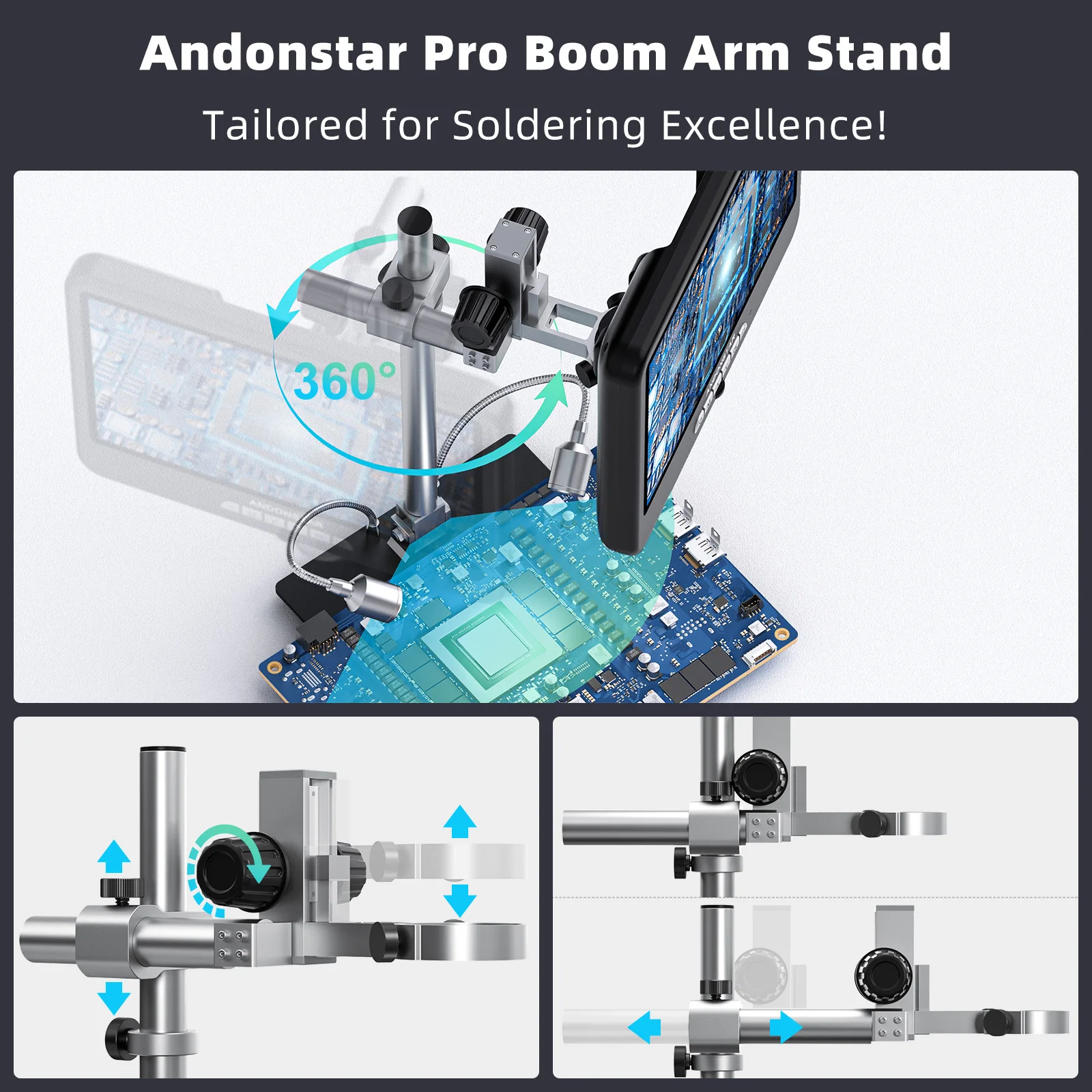 Andonstar AD210S-Pro 4K 60FPS  - Repair Electronics reseña y precio