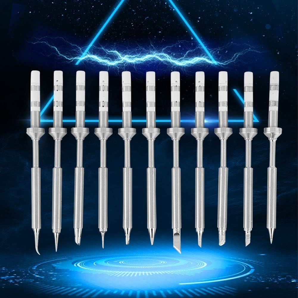 Soldering Iron Tips 11pcs Set, - Electronics Repair Images reseña y precio