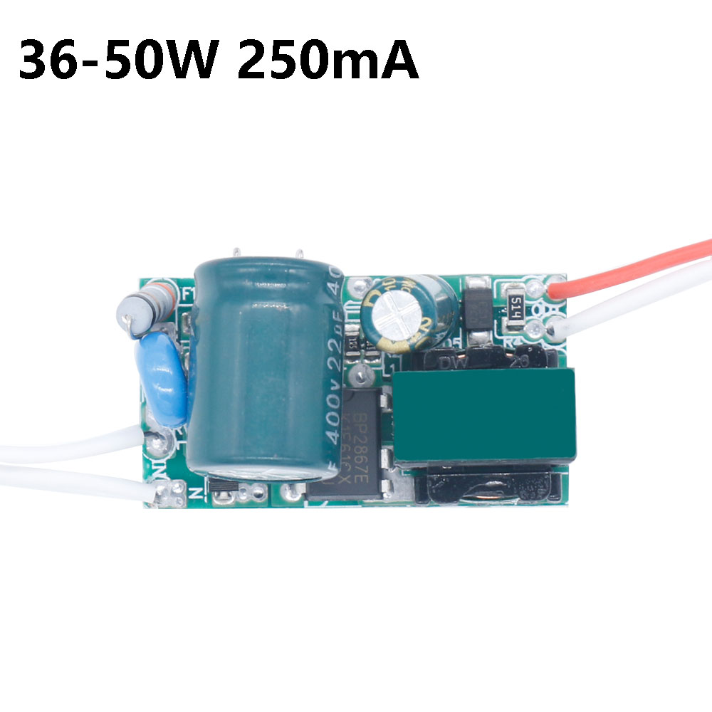 LED Driver 25-36W 36-50W 250MA - Electronics Repair Youtube reseña y precio