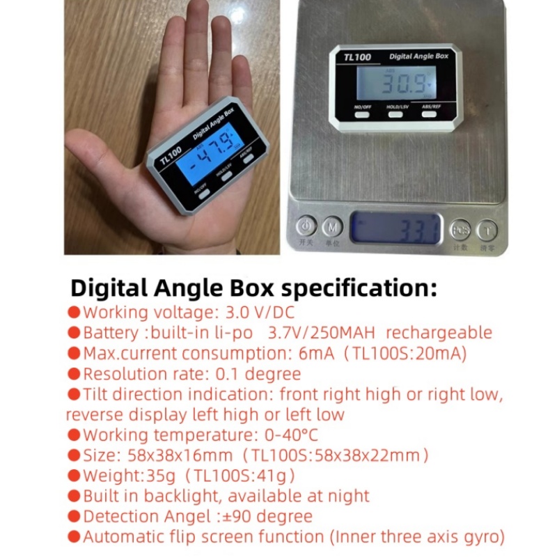 Horizontal Angle Meter Protrac - Electronics Repair And Maintenance reseña y precio