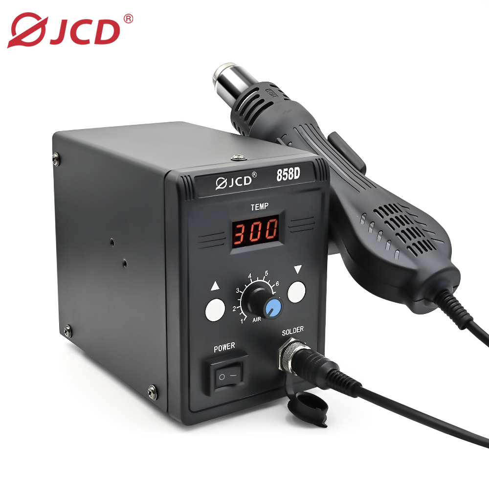 JCD Hot Air Gun 858D BGA Rewor - Hot Air Station 858 reseña y precio