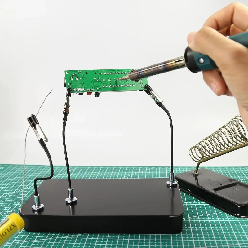 Magnetic PCB Holder Soldering  - Electronics Repair Hobby reseña y precio