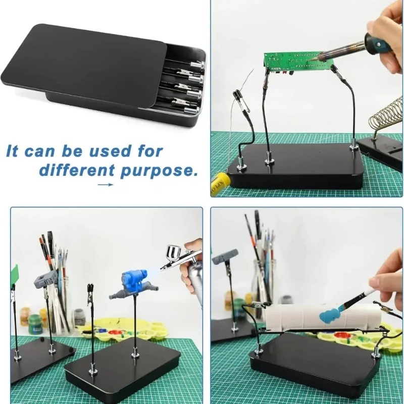 Magnetic PCB Holder Soldering  - Electronics Repair Hobby reseña y precio