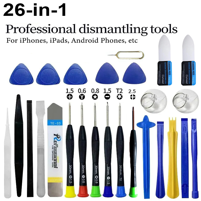 26 in 1 Phone Repair Tool Set  - Electronics Repair Training reseña y precio