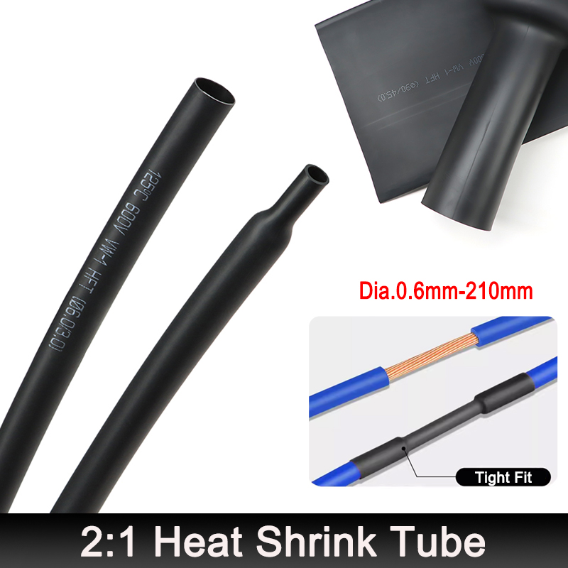 Black 2:1 Heat Shrink Tube Dia - Electronics Repair Youtube reseña y precio