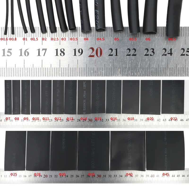 Black 2:1 Heat Shrink Tube Dia - Electronics Repair Youtube reseña y precio