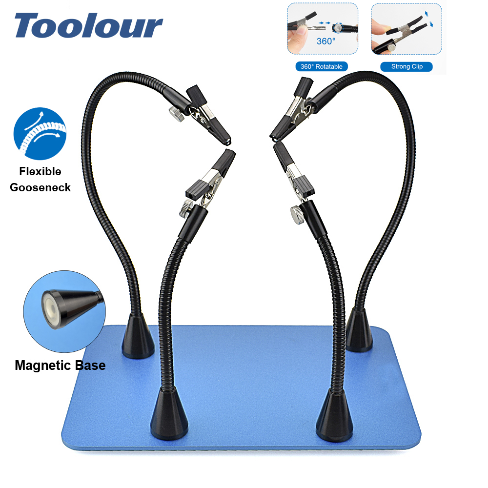 Toolour Magnetic Helping Hands - Electronics Repair Hobby reseña y precio