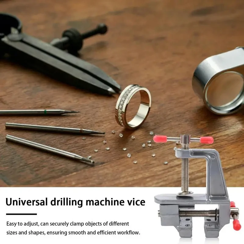 Mini Bench Vise Table Clamp Sc - Electronics Repair Hobby reseña y precio