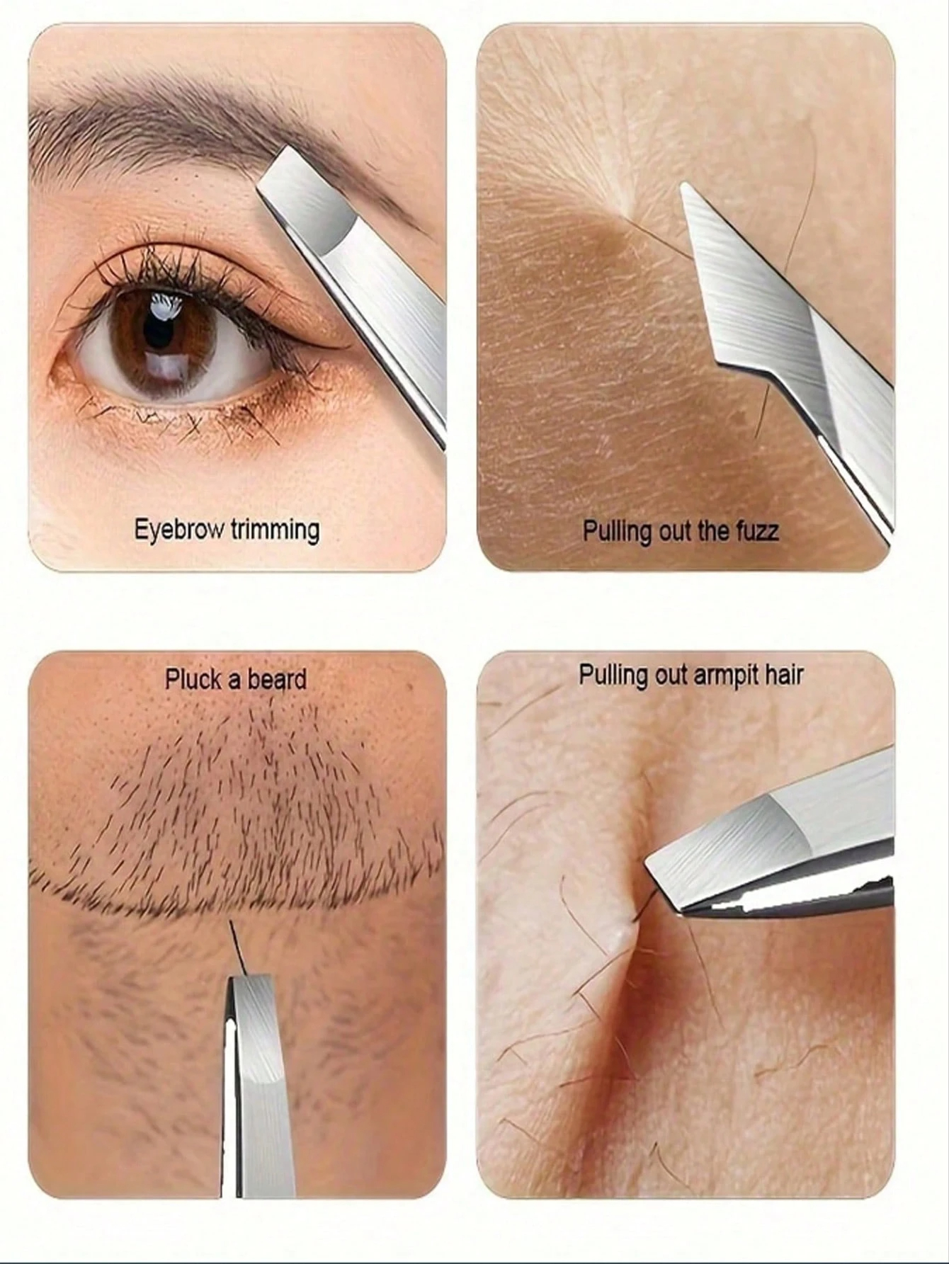 4Pcs Precision Tweezers Set, P - Electronics Repair Tools reseña y precio