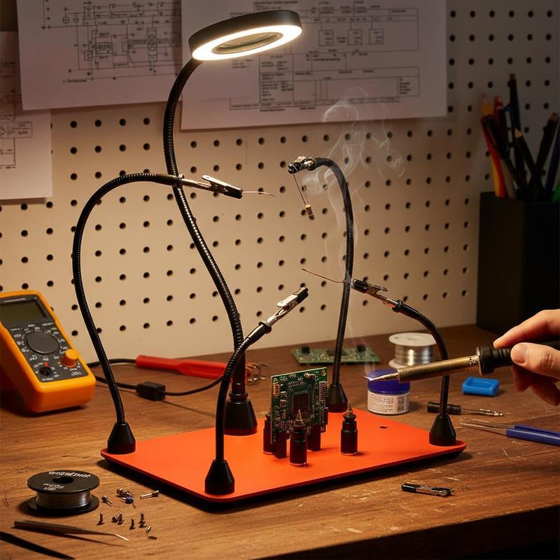 Magnetic Solder Assist Station - Electronics Repair Hobby reseña y precio