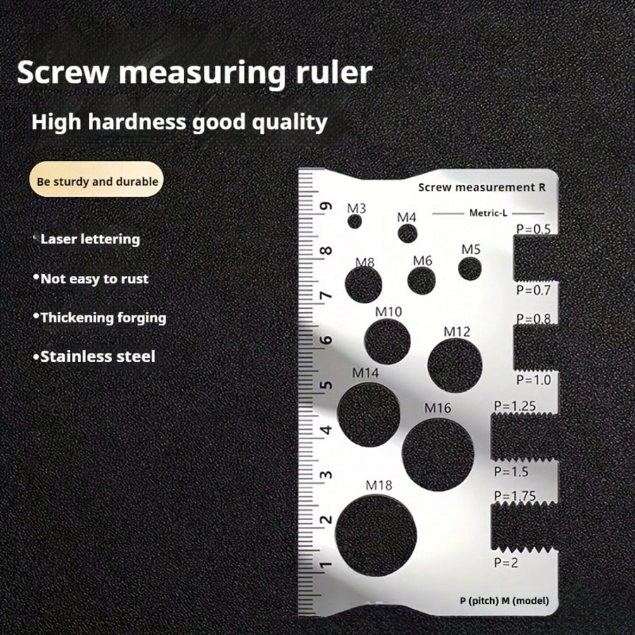 Solid Metal Screw Bolt Caliper - Repair Electronics reseña y precio