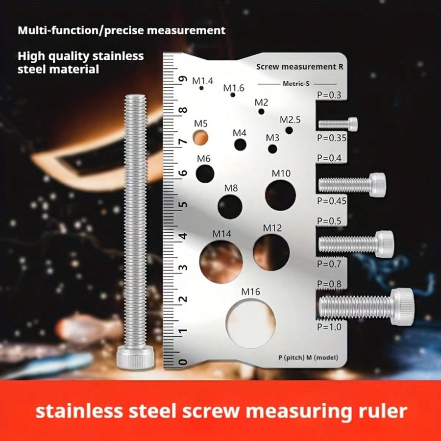 Solid Metal Screw Bolt Caliper - Repair Electronics reseña y precio
