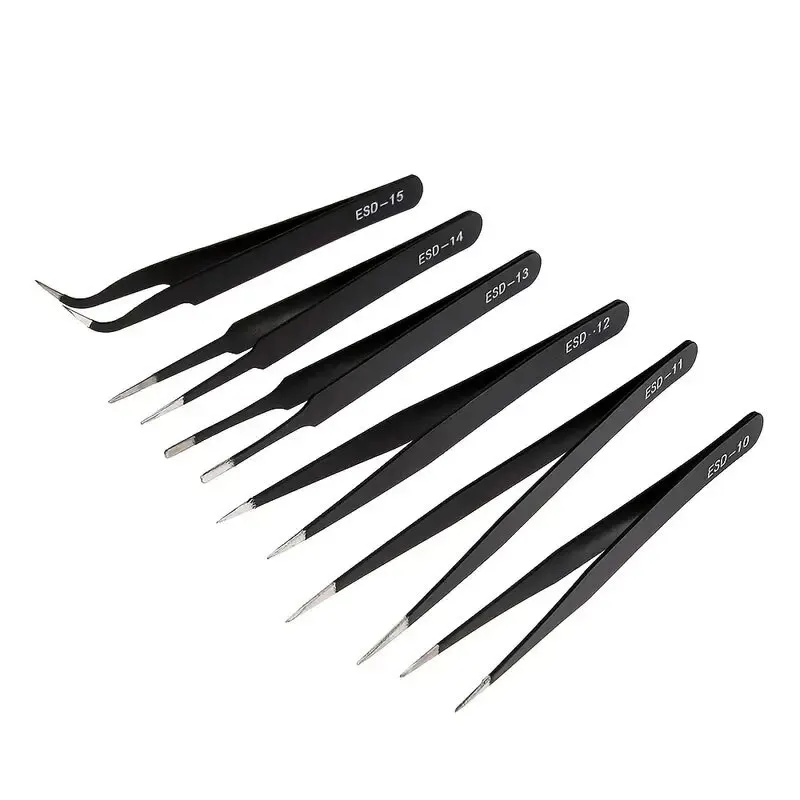 NEW 6pcs Precision Long Tweeze - Electronics Repair Tools reseña y precio