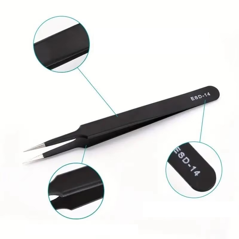 NEW 6pcs Precision Long Tweeze - Electronics Repair Tools reseña y precio