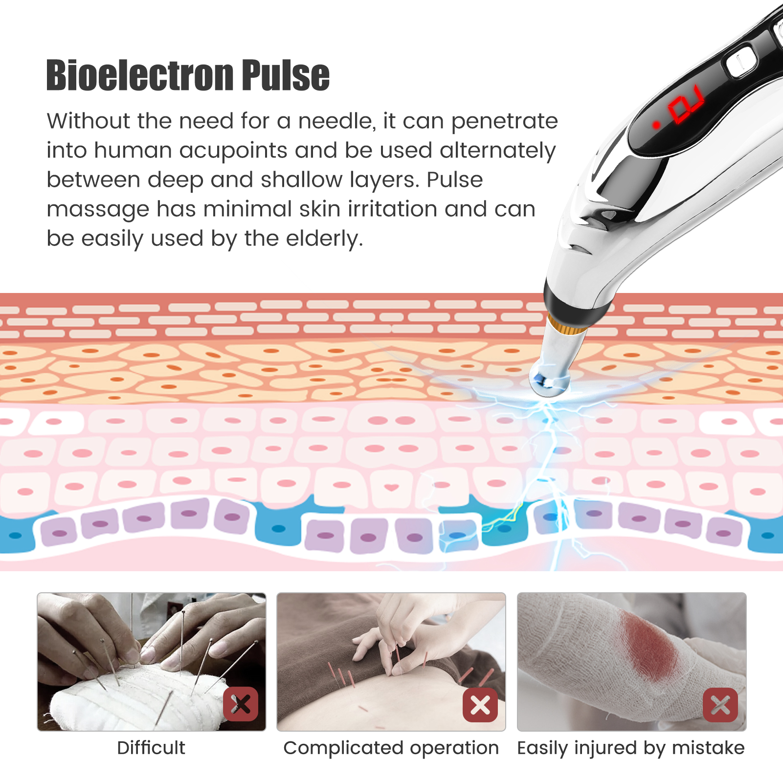 Electronic Acupuncture Pen Ele - Electronics Repair And Maintenance reseña y precio