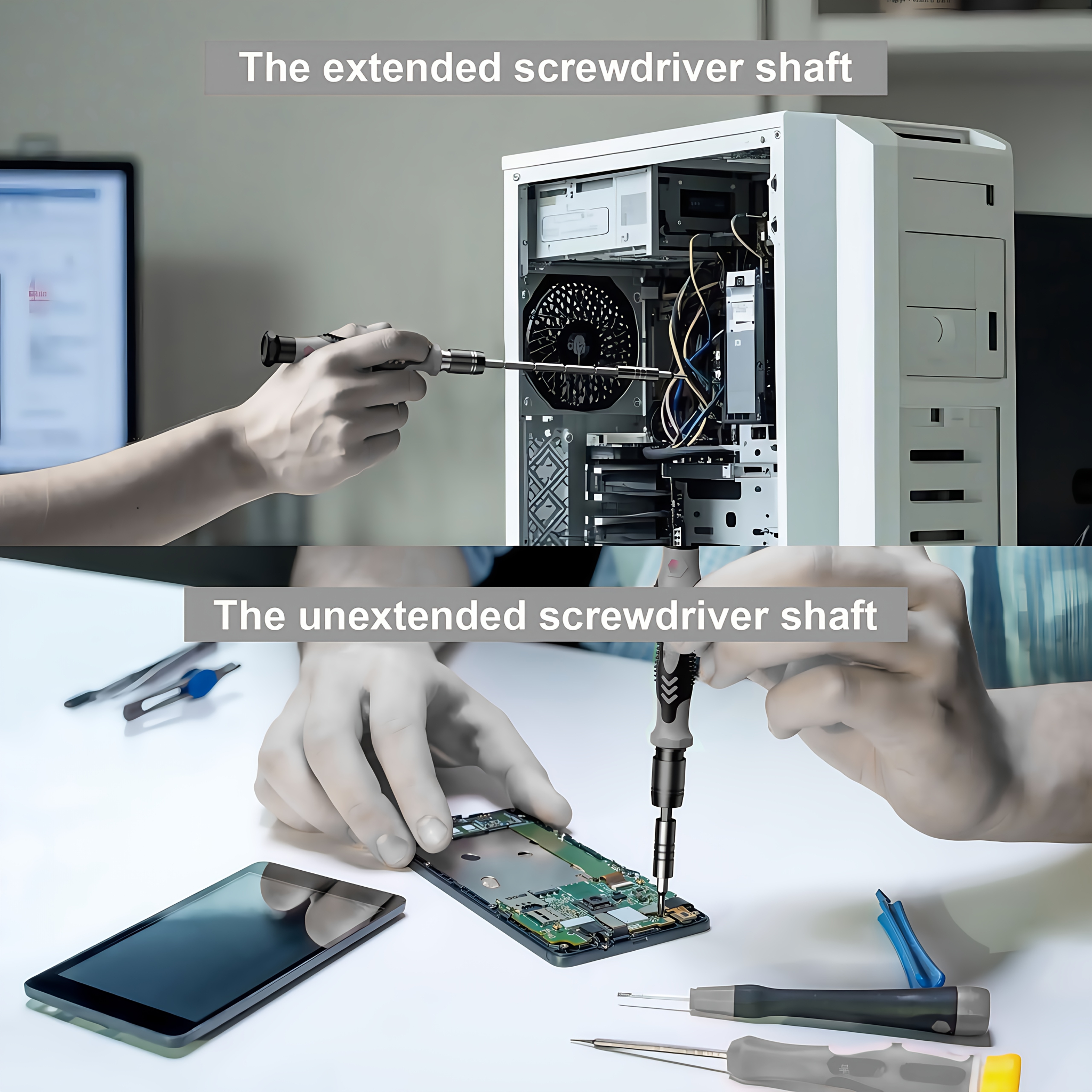 115-in-1 Screwdriver Set, Mult - Electronics Repair Training reseña y precio