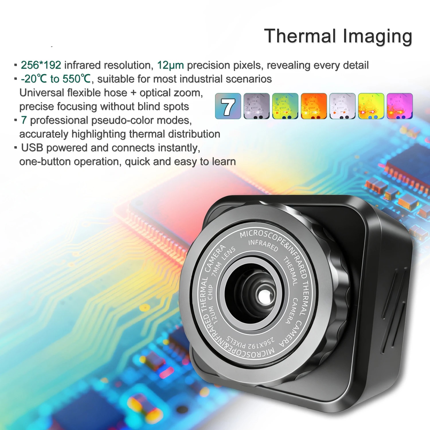 YIZHAN Thermal Imager 256*192  - Electronics Repair Images reseña y precio