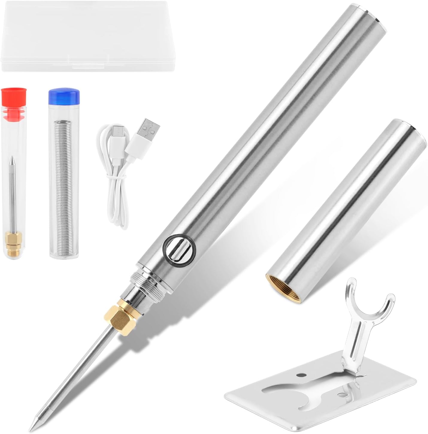 Cordless Soldering Iron Kit, 1 - Electronics Repair Images reseña y precio