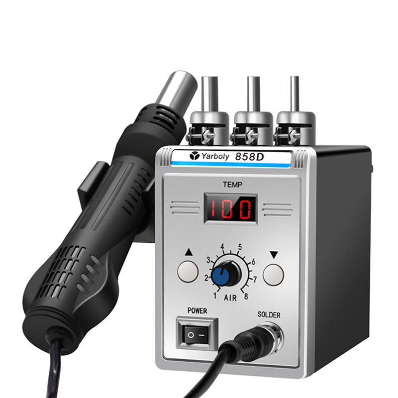 Hot Air Gun 858D BGA Rework So - Hot Air Station 858 reseña y precio