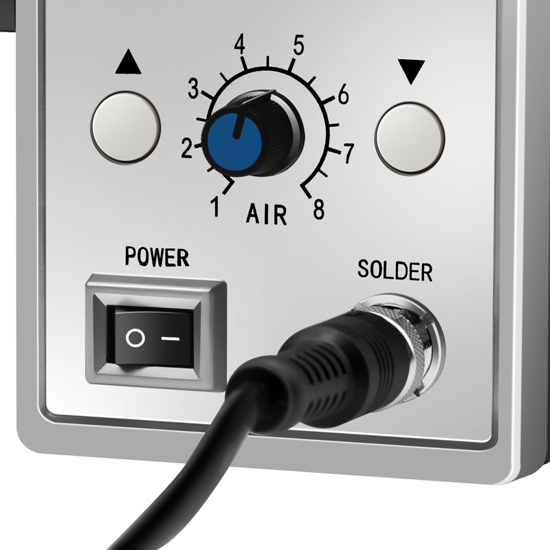 Hot Air Gun 858D BGA Rework So - Hot Air Station 858 reseña y precio