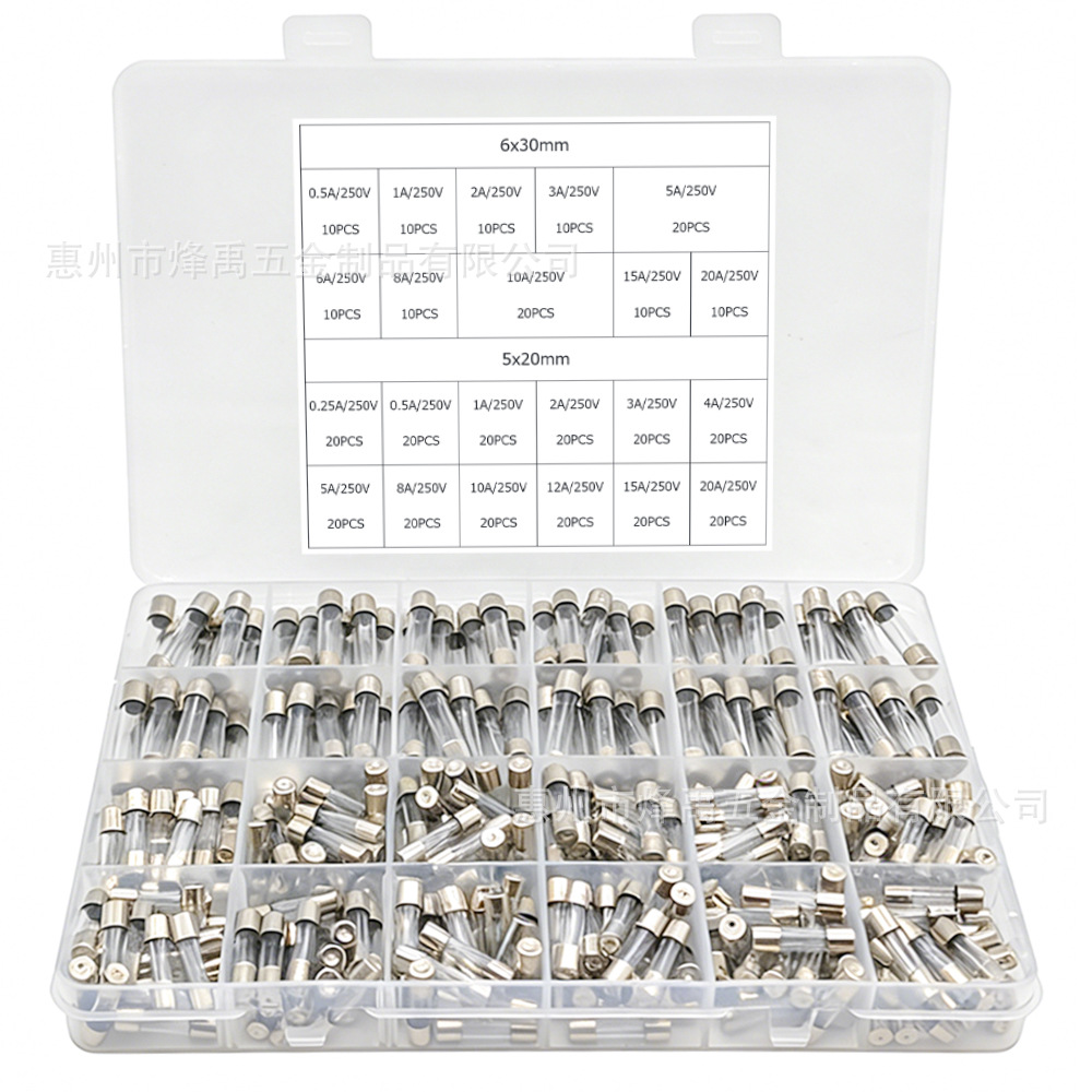 360Pcs Glass Fuse Assortment K - Electronics Repair Youtube reseña y precio