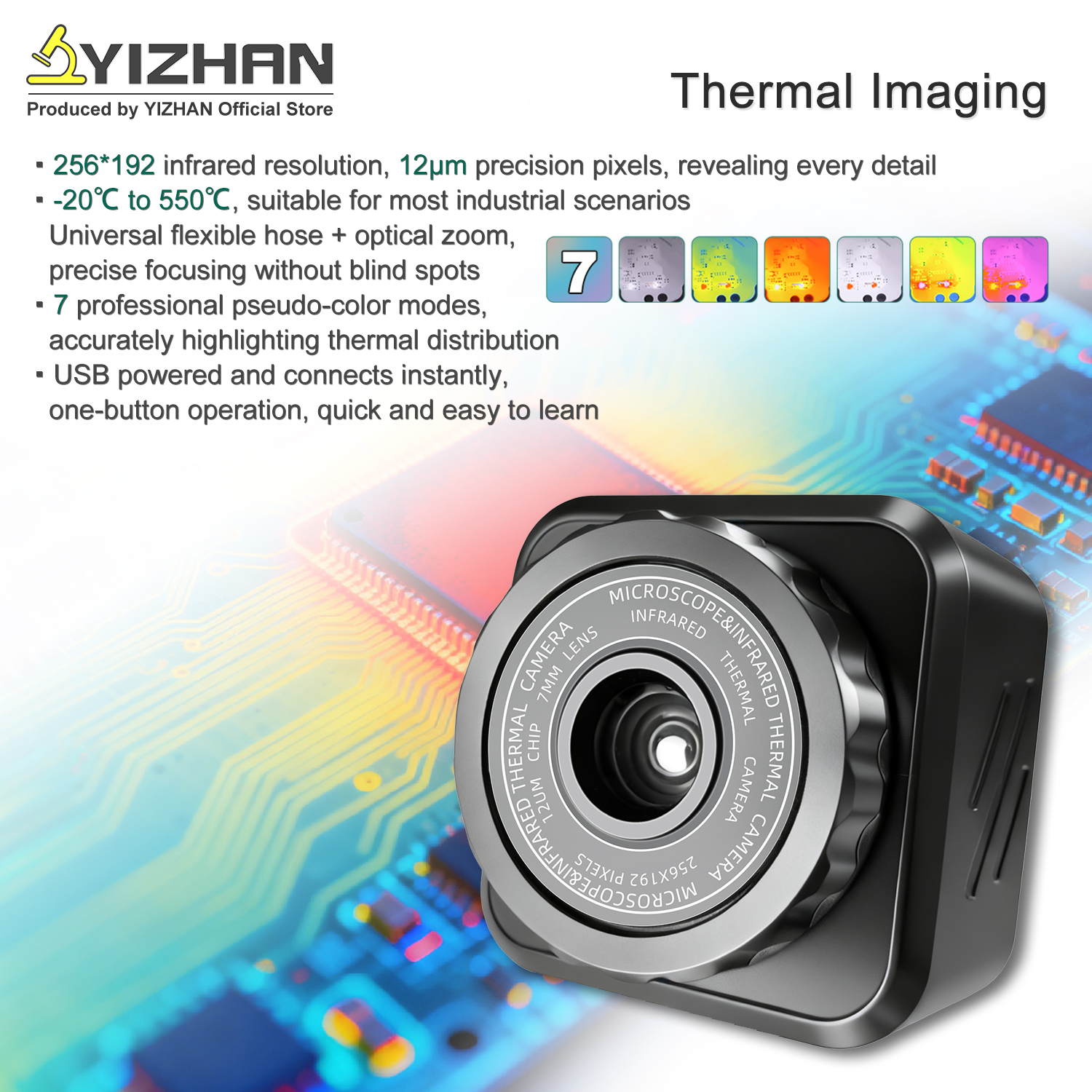 YIZHAN Thermal Imager 4k Elect - Electronics Repair Images reseña y precio